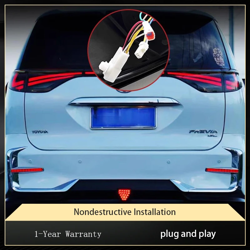 Пара модных внешних задних фонарей для Toyota 2006-2012 Previa, светодиодный DRL, обновленный задний фонарь, автоматический модифицированный инструмент, автомобильные аксессуары
Пара модных внешних задних фонарей для Toyota 2006-2012 Previa, светодиодный DRL, обновленный задний фонарь, автоматический модифицированный инструмент, автомобильные аксессуары
