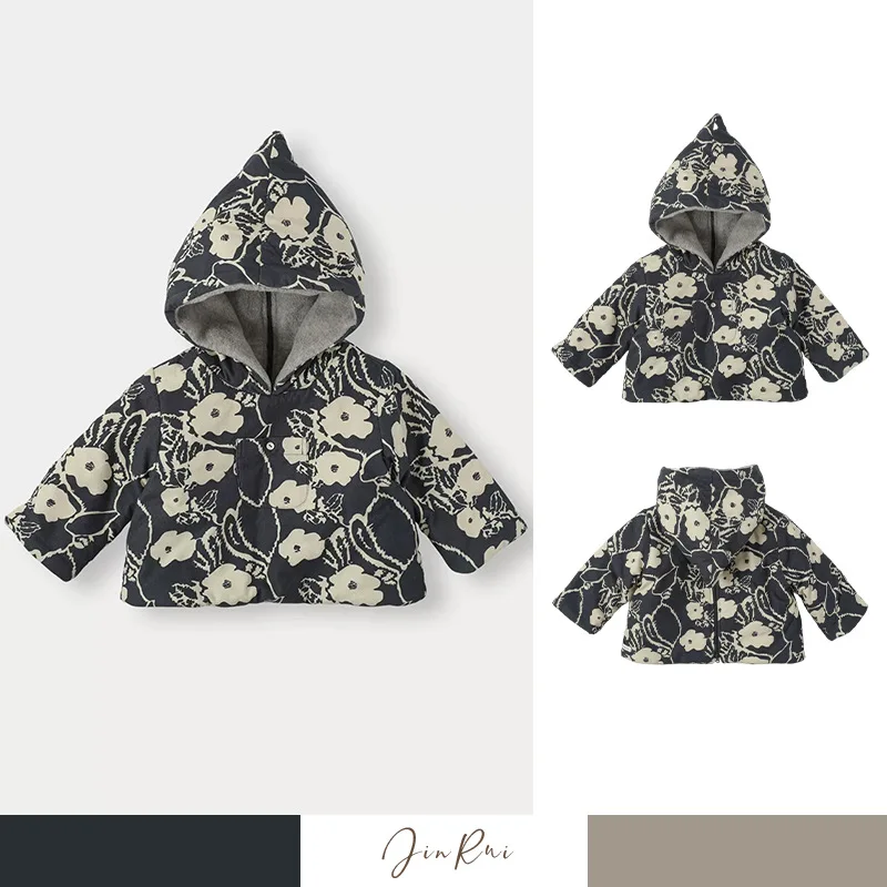 Presale Korean Children's Winter Outwear Warm Jacket 2025 New Autumn Winter Baby Boys Girls Flower Printed Jackets Top
Presale Korean Children's Winter Outwear Warm Jacket 2025 New Autumn Winter Baby Boys Girls Flower Printed Jackets Top