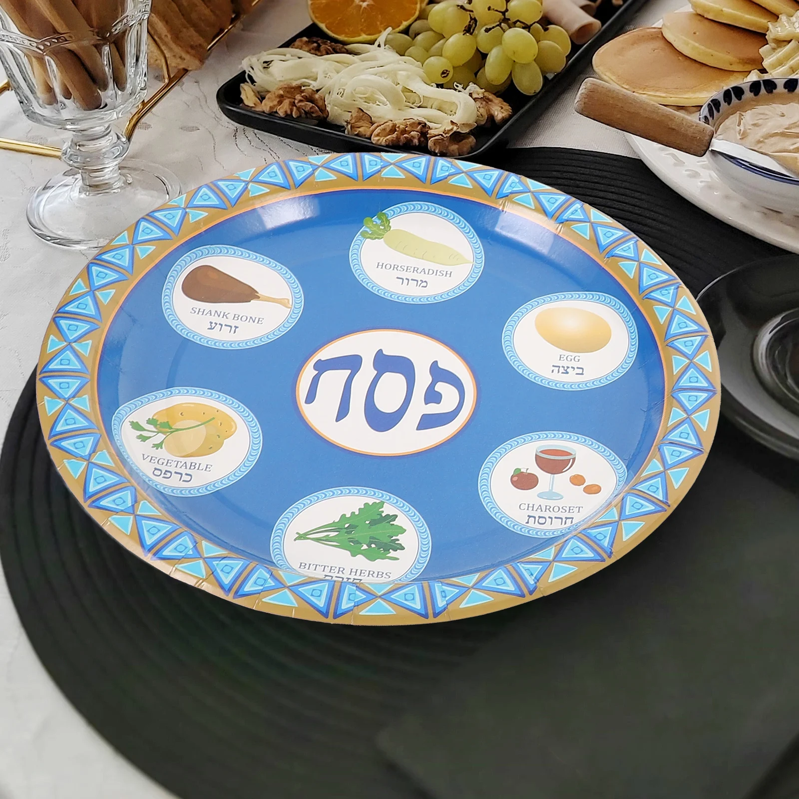 8 Pcs Festival Dinnerware Holiday Plates Paper Dessert Party Supplies Disposable Platters Food Plates Household Tableware
8 Pcs Festival Dinnerware Holiday Plates Paper Dessert Party Supplies Disposable Platters Food Plates Household Tableware
