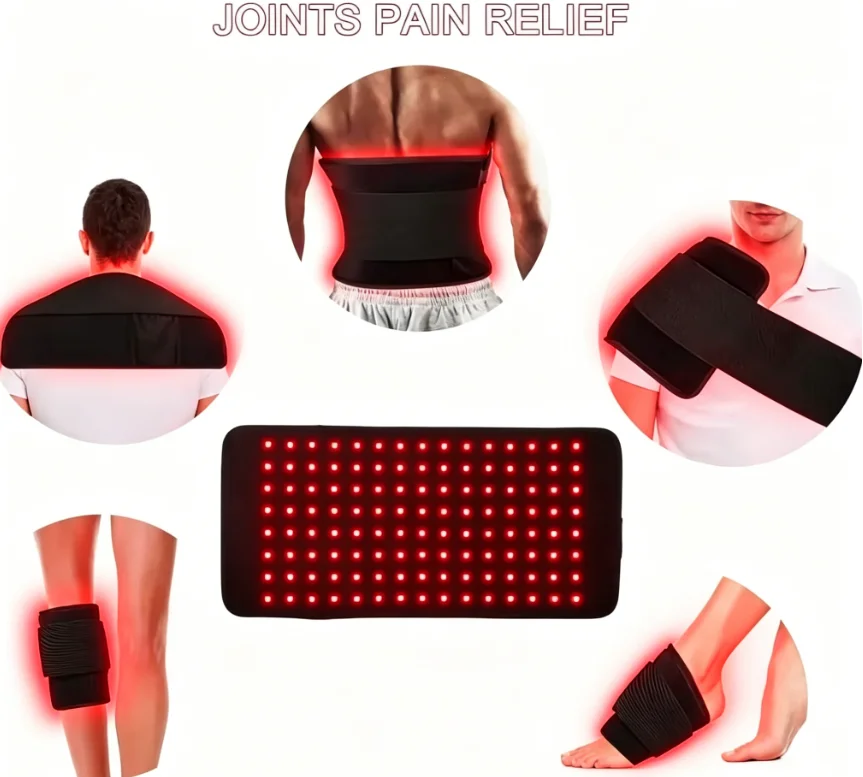 Portable Red Light Therapy Kit for Knee Pain Relief Infrared Heating Pad Body Muscle Recovery
Portable Red Light Therapy Kit for Knee Pain Relief Infrared Heating Pad Body Muscle Recovery