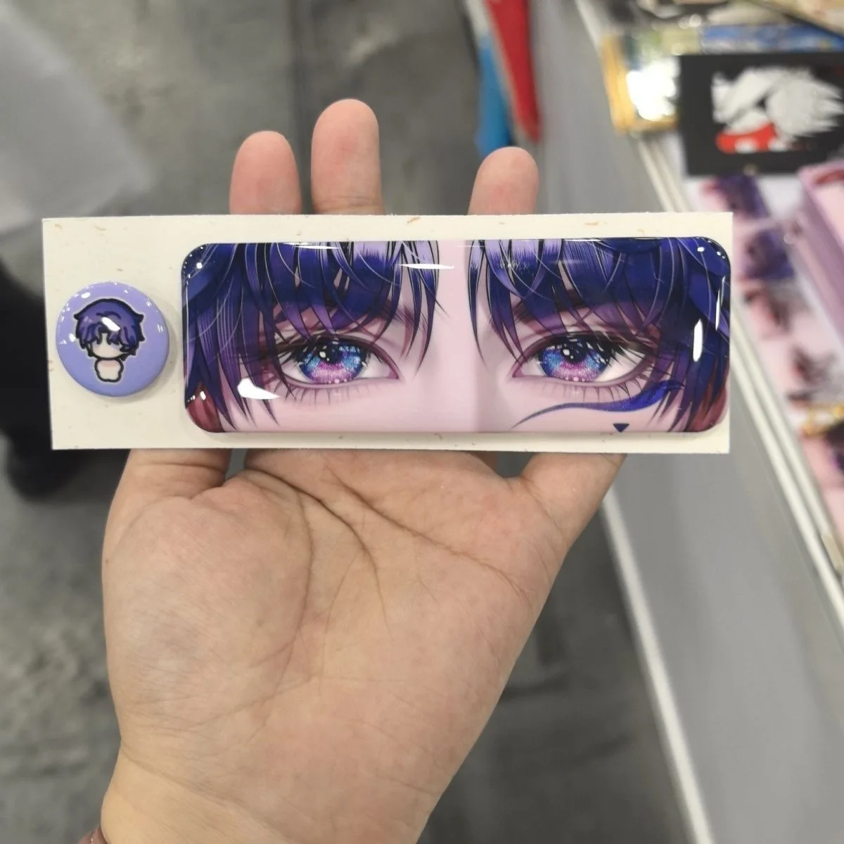 Love and Deep Space Cosplay Eye Bar Double Flash Bar, Fan Eye Bar Bar, Birthday Gift for Friends and girlfriends
Love and Deep Space Cosplay Eye Bar Double Flash Bar, Fan Eye Bar Bar, Birthday Gift for Friends and girlfriends