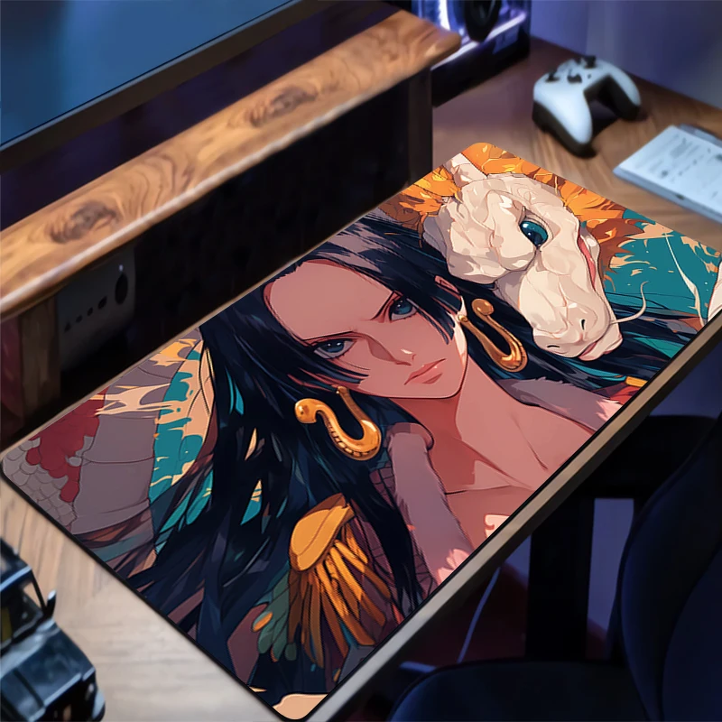 Mouse Pad Anime Non-Slip Rubber HD Mousepad Office Desk Mat Gaming PC Accessories Large Gamer One Piece Boa·Hancock Keyboard Mat 
Mouse Pad Anime Non-Slip Rubber HD Mousepad Office Desk Mat Gaming PC Accessories Large Gamer One Piece Boa·Hancock Keyboard Mat