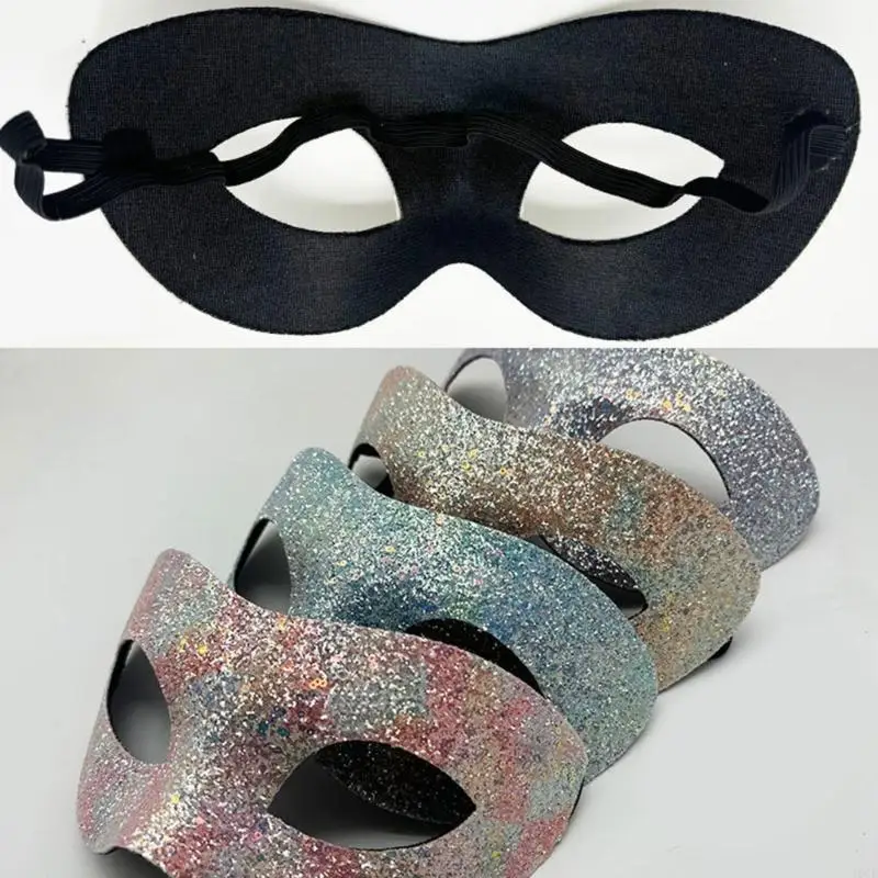 Men Women Colorful Frosted Glitter Halloween Mask Masquerades Costume Accessories Half Face Mask for Festival Party Cosplay Prop
Men Women Colorful Frosted Glitter Halloween Mask Masquerades Costume Accessories Half Face Mask for Festival Party Cosplay Prop