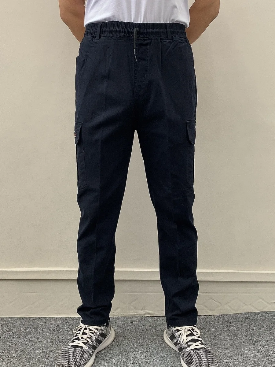 Облегающие камуфляжные мужские хлопковые рабочие брюки для отдыха на открытом воздухе, брюки с эластичной резинкой на талии, молодежная модная рабочая одежда из чистого хлопка
Облегающие камуфляжные мужские хлопковые рабочие брюки для отдыха на открытом воздухе, брюки с эластичной резинкой на талии, молодежная модная рабочая одежда из чистого хлопка