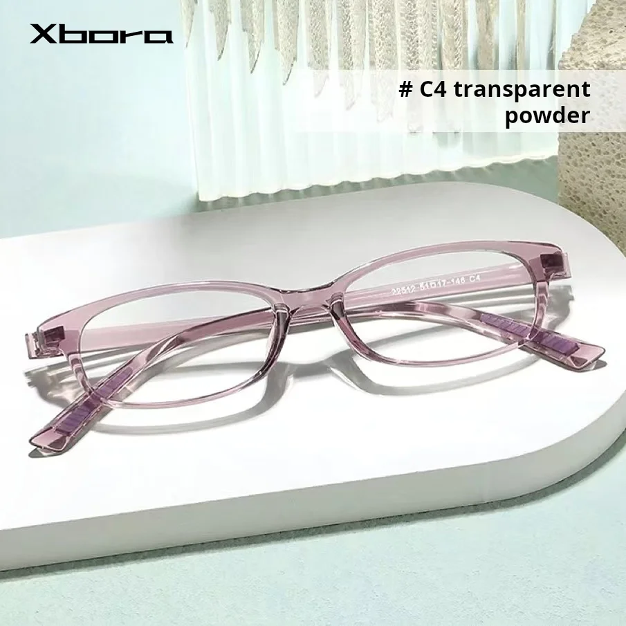 Xbora 2025 New Ultra-Light TR90 Women's Prescription Eyewear Trendy Oval Reading Myopia Optical Eyeglasses TR22512
Xbora 2025 New Ultra-Light TR90 Women's Prescription Eyewear Trendy Oval Reading Myopia Optical Eyeglasses TR22512