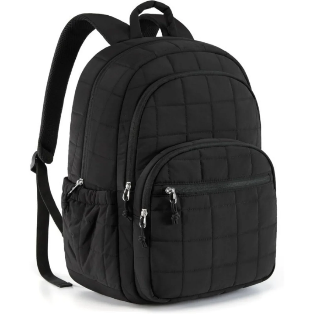 Laptop Backpack Quilted Plaid Bookbag Lightweight Durable Computer Backpack Solid Color For School College Travel
Laptop Backpack Quilted Plaid Bookbag Lightweight Durable Computer Backpack Solid Color For School College Travel