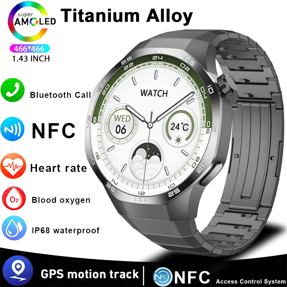 Compass Smart Watch Men Watch 5 Max GPS Trajectory 1.53inch 360*360 AMOLED HD Screen Bluetooth Call NFC Heart Rate SmartWatches
Compass Smart Watch Men Watch 5 Max GPS Trajectory 1.53inch 360*360 AMOLED HD Screen Bluetooth Call NFC Heart Rate SmartWatches
