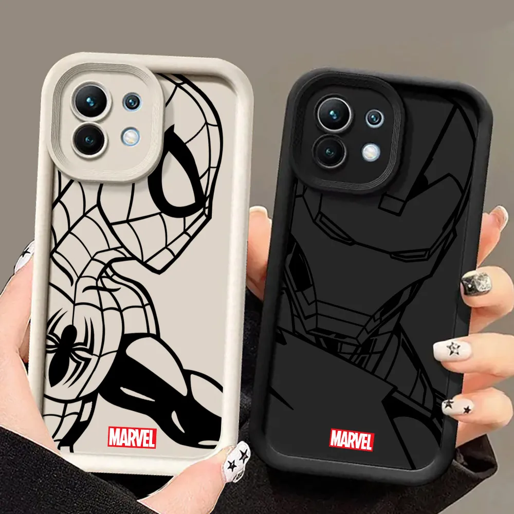 Phone Case For Xiaomi 14T 14 13T Pro 12 13 11 Lite POCO F3 F5 X3 X5 X6 M5s M6 Pro Soft Cover Marvel Hero Logo Ironman Spiderman
Phone Case For Xiaomi 14T 14 13T Pro 12 13 11 Lite POCO F3 F5 X3 X5 X6 M5s M6 Pro Soft Cover Marvel Hero Logo Ironman Spiderman