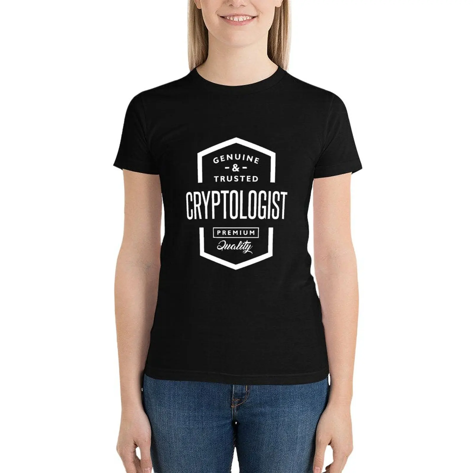 Cryptologist T-Shirt vintage clothes shirts graphic tees plus size t shirts for Women loose fit
Cryptologist T-Shirt vintage clothes shirts graphic tees plus size t shirts for Women loose fit