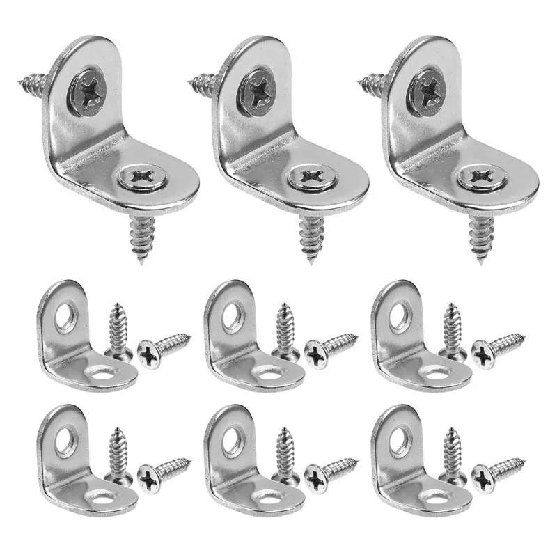 ABSJ-100PCS L кронштейны для полок угловые кронштейны для деревянного углового кронштейна из нержавеющей стали с винтами набор кронштейнов
ABSJ-100PCS L кронштейны для полок угловые кронштейны для деревянного углового кронштейна из нержавеющей стали с винтами набор кронштейнов