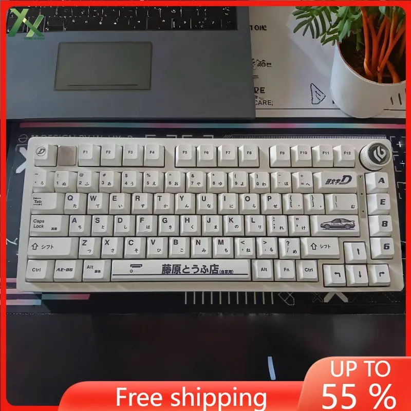 Initial D Cherry Keycaps Japanese AE86 PBT Keycap Custom white Anime Point keycaps for Wooting Mechanical Keyboard Kit
Initial D Cherry Keycaps Japanese AE86 PBT Keycap Custom white Anime Point keycaps for Wooting Mechanical Keyboard Kit