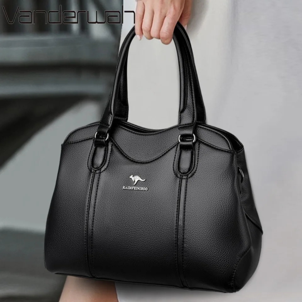 Натуральная брендовая повседневная сумка высшего качества из мягкой кожи для женщин, роскошная женская сумка через плечо, зимняя стильная сумка
Натуральная брендовая повседневная сумка высшего качества из мягкой кожи для женщин, роскошная женская сумка через плечо, зимняя стильная сумка