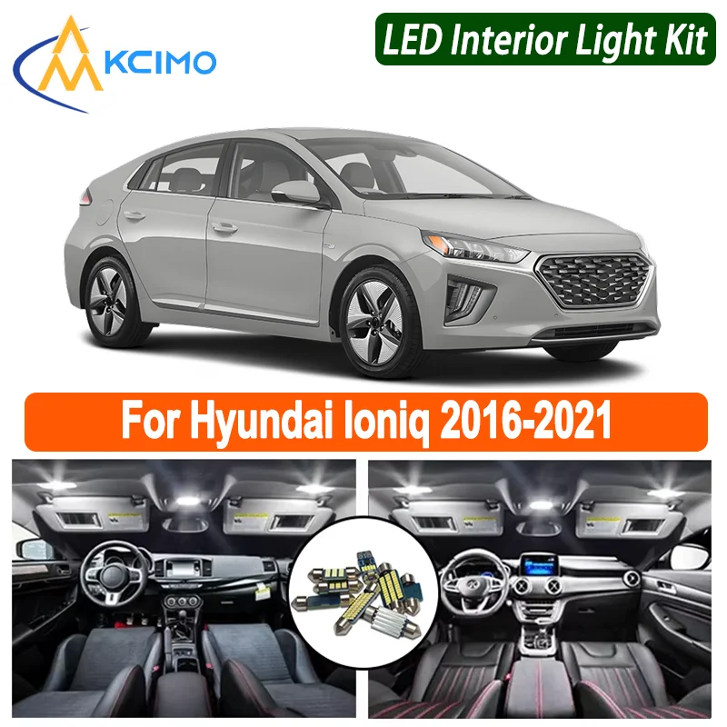 Safe and Reliable for Hyundai Ioniq 2016-2021 Interior LED Kit for Dome/Map/Trunk Lights Kit Extremely Bright
Safe and Reliable for Hyundai Ioniq 2016-2021 Interior LED Kit for Dome/Map/Trunk Lights Kit Extremely Bright