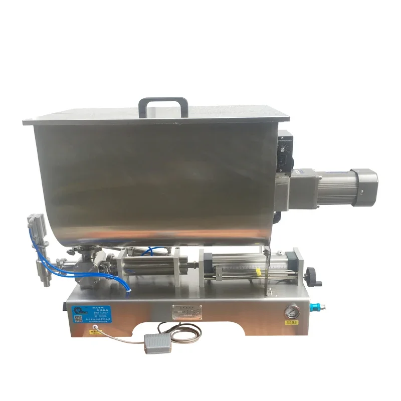 Пневматическая машина для наполнения с перемешиванием. Количественная машина для наполнения толстым соусом нужно использовать с собственным воздушным компрессором.
Пневматическая машина для наполнения с перемешиванием. Количественная машина для наполнения толстым соусом нужно использовать с собственным воздушным компрессором.