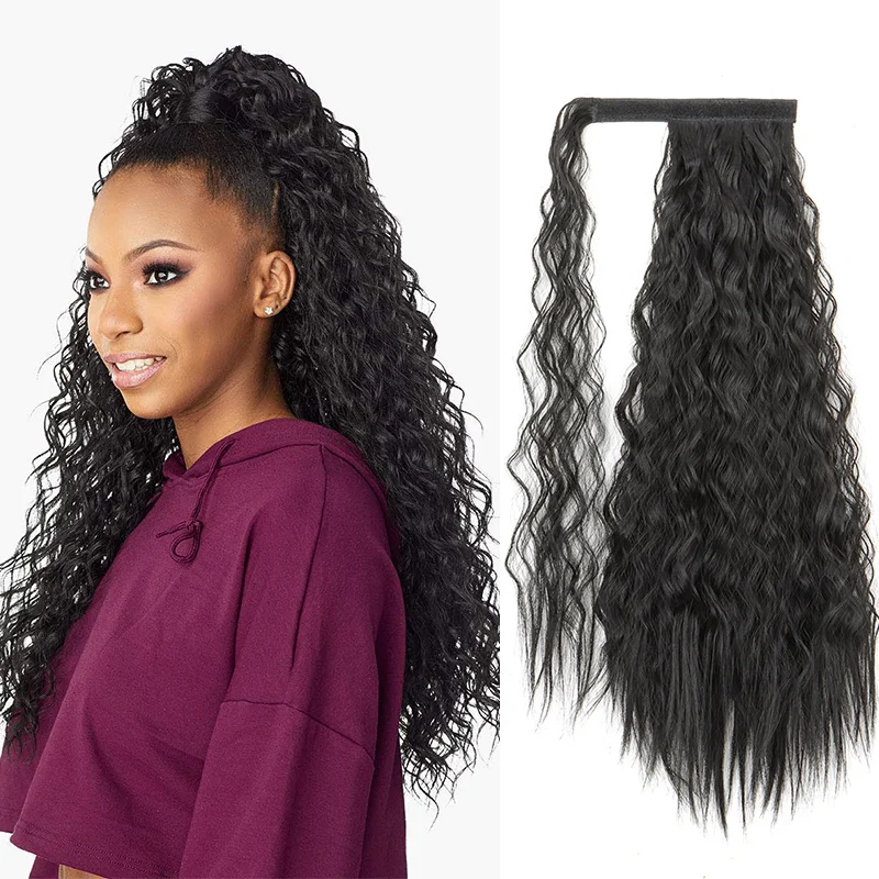 Fashion Long Corn Wave Ponytail Strap Type Braided Ponytail Hairpiece Synthetic Hair For Girls
Fashion Long Corn Wave Ponytail Strap Type Braided Ponytail Hairpiece Synthetic Hair For Girls