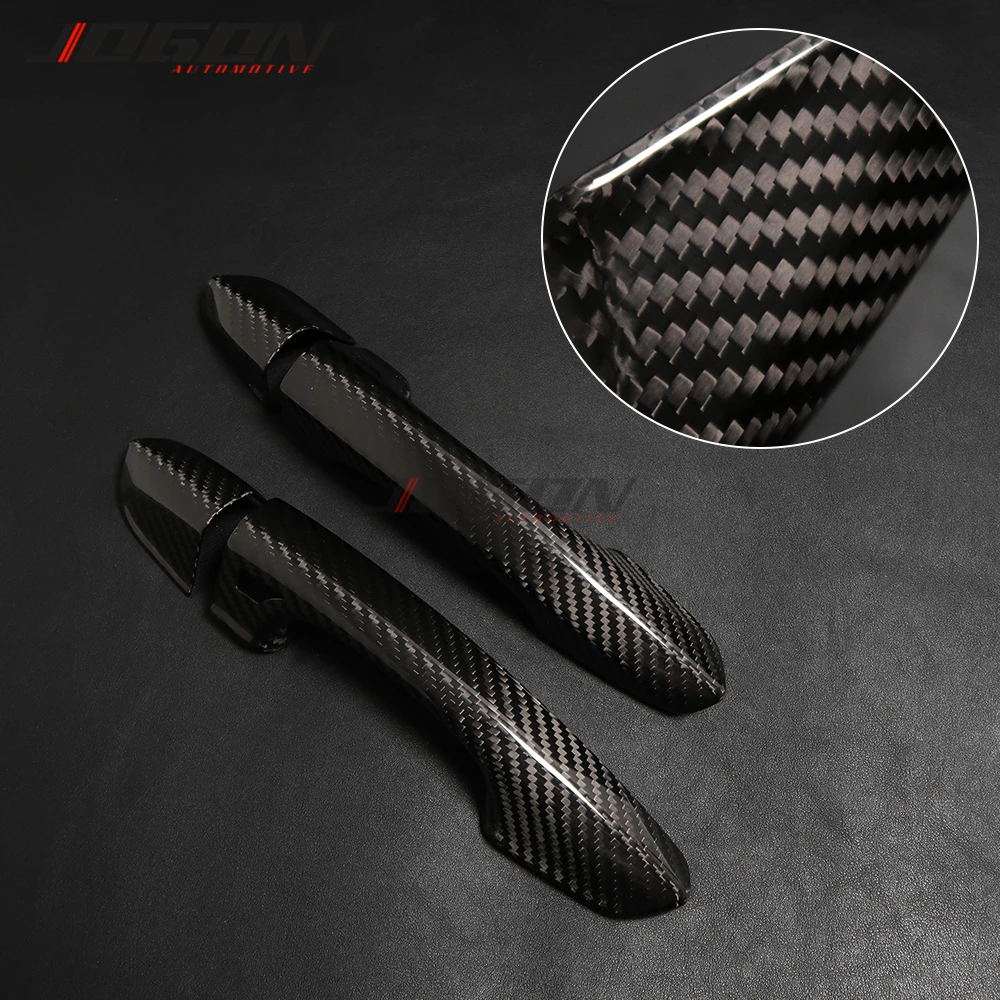 4pcs for Ford Mustang 2015-2020 GT GT350 Real Carbon Fiber Side Body Door Handle Cover Trim Car Accessories With Smart Key Hole
4pcs for Ford Mustang 2015-2020 GT GT350 Real Carbon Fiber Side Body Door Handle Cover Trim Car Accessories With Smart Key Hole