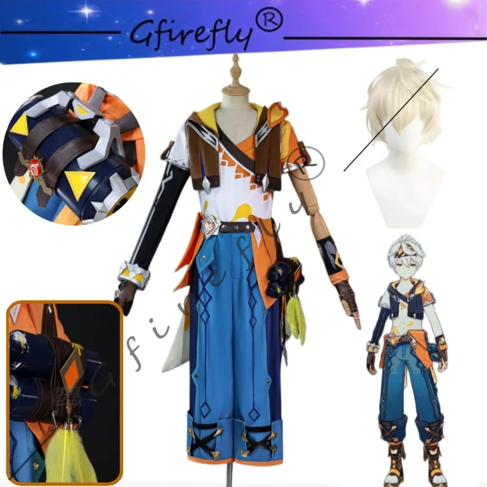 Genshin Impact Bennett Adventures in Blazing Hue Same Style Cosplay Costume Accessories Wig Unisex Halloween Carnival Stage Wear
Genshin Impact Bennett Adventures in Blazing Hue Same Style Cosplay Costume Accessories Wig Unisex Halloween Carnival Stage Wear