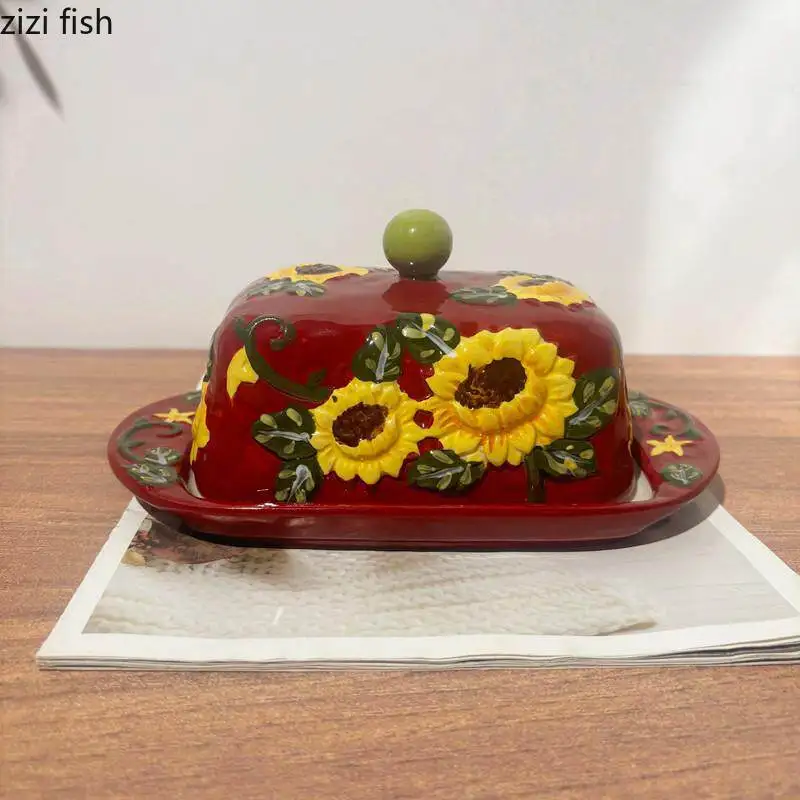 Ceramic Butter Box Butter Dish Dessert Plate Pastry Plate Butter Plates Fruit Plates Cheese Dish Snack Bowl Tray Cheese Box
Ceramic Butter Box Butter Dish Dessert Plate Pastry Plate Butter Plates Fruit Plates Cheese Dish Snack Bowl Tray Cheese Box