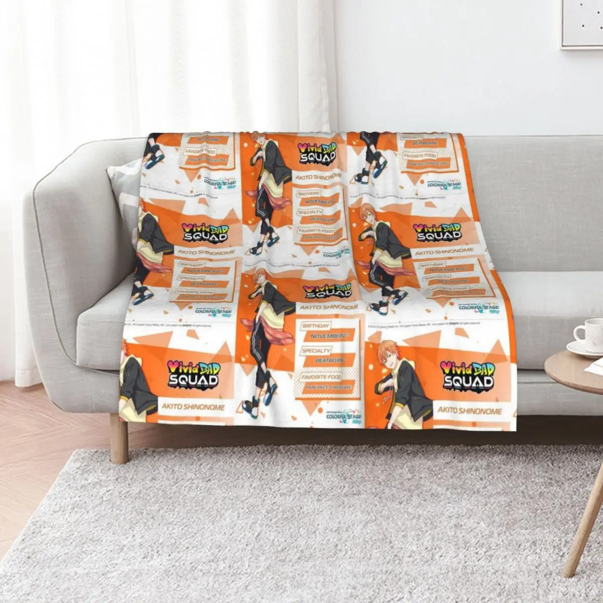 Akito Shinonome Throw Blanket Elegant Warm Throw Blanket for Hotel Home
Akito Shinonome Throw Blanket Elegant Warm Throw Blanket for Hotel Home