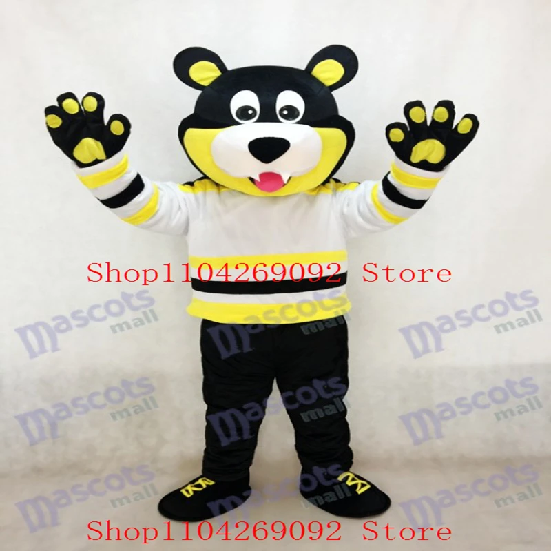 Estevan Bruins Bear Ice Hockey Mascot Costume Cartoon Fursuit Cosplay Costume Animal Character Outfit Suit Birthday Party
Estevan Bruins Bear Ice Hockey Mascot Costume Cartoon Fursuit Cosplay Costume Animal Character Outfit Suit Birthday Party