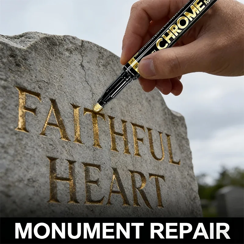 Monument Gilding Repair Pen | Restores faded or blurred inscriptions to crystal clarity. Waterproof, sun-resistant, durWTA25-LJX
Monument Gilding Repair Pen | Restores faded or blurred inscriptions to crystal clarity. Waterproof, sun-resistant, durWTA25-LJX