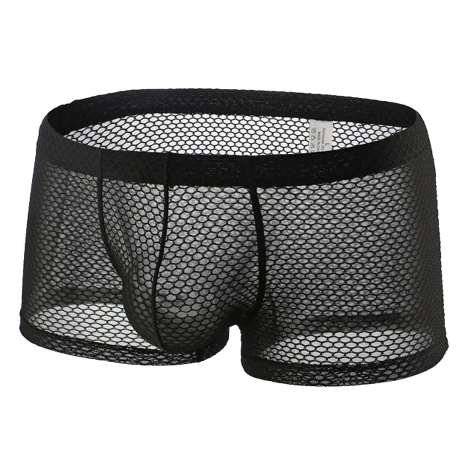 Mens Mesh See-Through Boxer Shorts Low Rise Underpants Exotic Fishnet Boxer Briefs Breathable Contour Pouch Underwear
Mens Mesh See-Through Boxer Shorts Low Rise Underpants Exotic Fishnet Boxer Briefs Breathable Contour Pouch Underwear