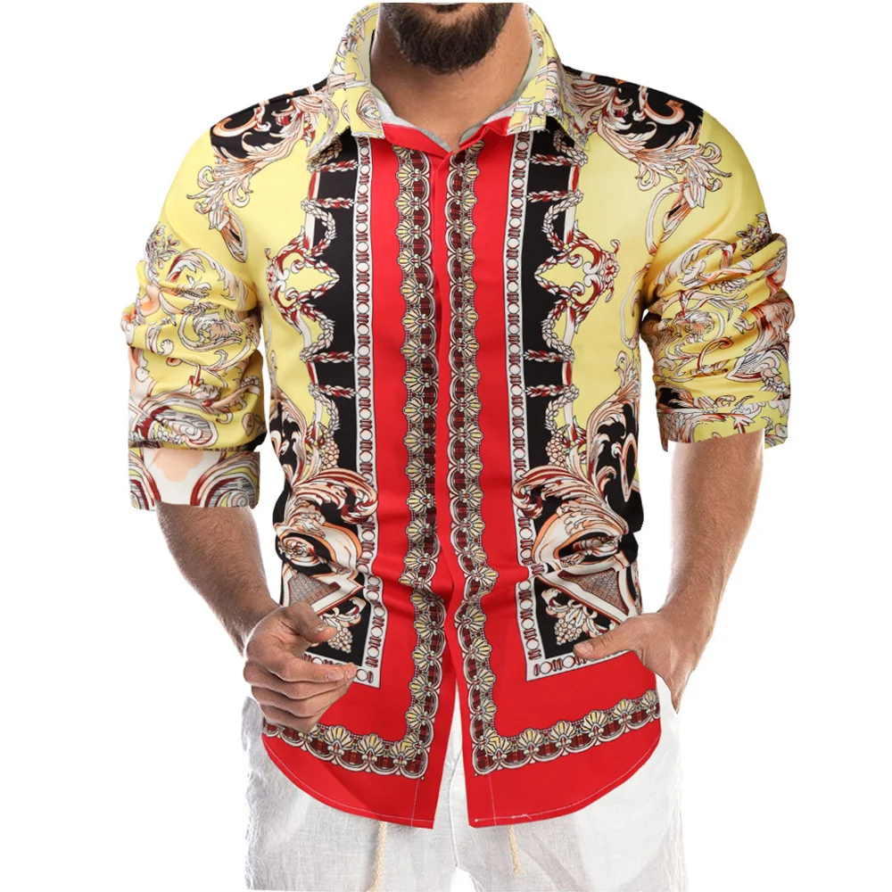 Mans 3D Digital Printed Shirt Korean Version Trendy Fashion Youth Mens Long Sleeved Summer Shirt For Men Nationality Streetwear
Mans 3D Digital Printed Shirt Korean Version Trendy Fashion Youth Mens Long Sleeved Summer Shirt For Men Nationality Streetwear