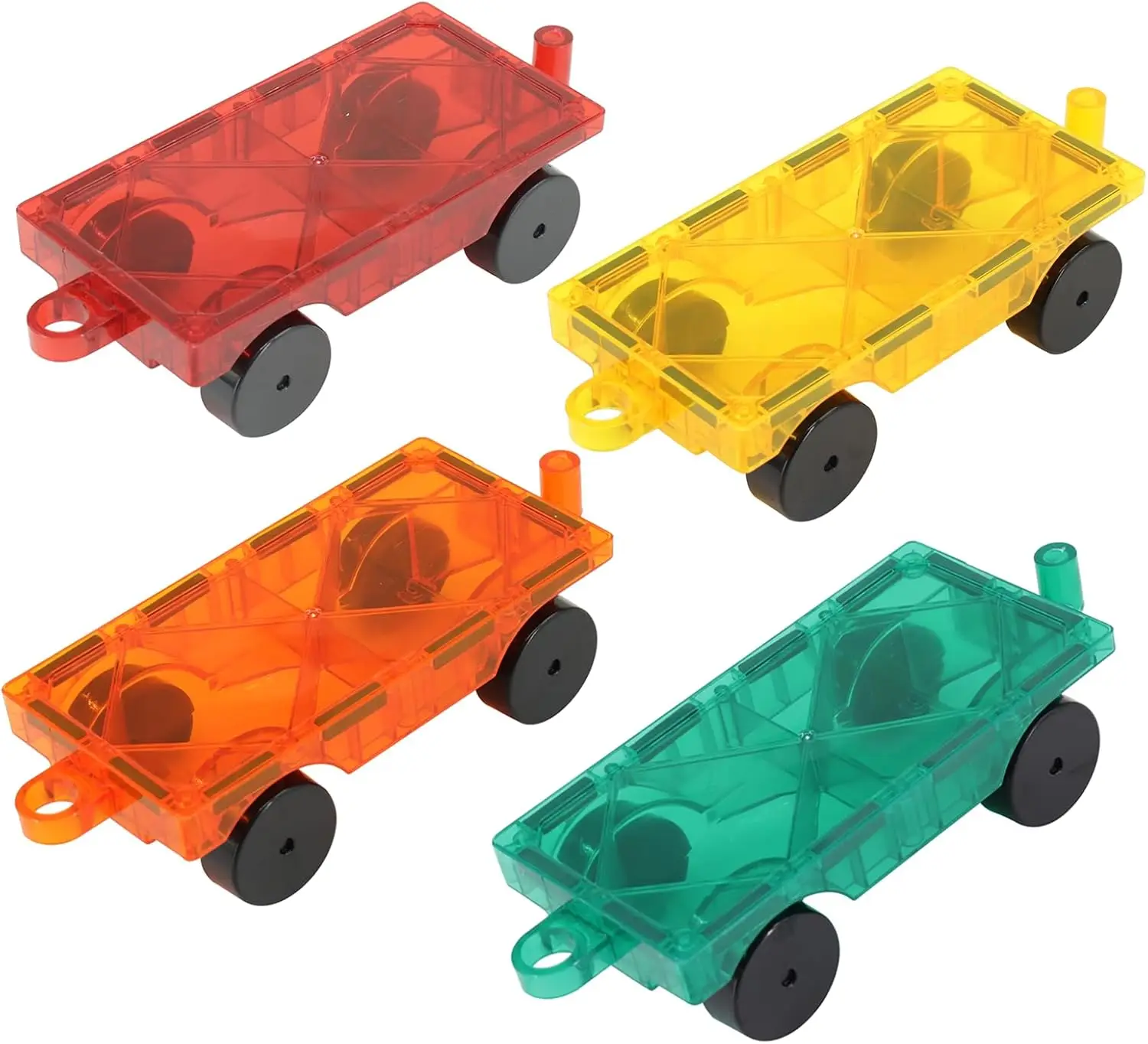 Magnetic Tiles Car Building Kit for Toddlers, 4 PCS Magnet Construction Trucks, STEM Toys for 3-8 Year Old Boys Girls, Education
Magnetic Tiles Car Building Kit for Toddlers, 4 PCS Magnet Construction Trucks, STEM Toys for 3-8 Year Old Boys Girls, Education