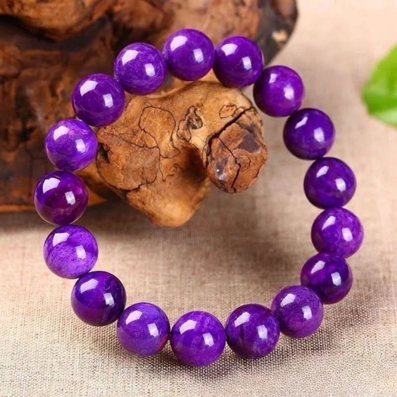 Natural Comfortable Royal Purple Ball Single Loop Bracelet Simple and Versatile Bracelet
Natural Comfortable Royal Purple Ball Single Loop Bracelet Simple and Versatile Bracelet