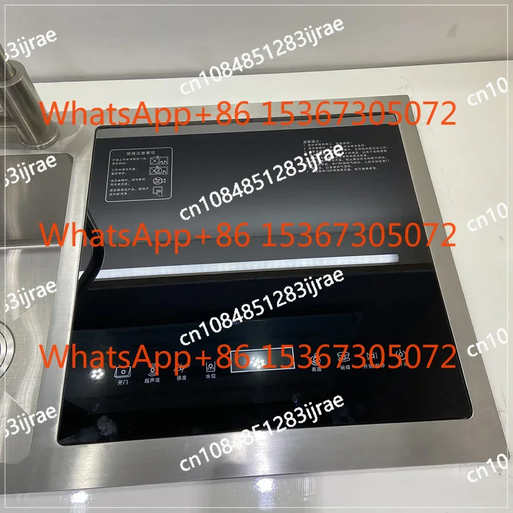 Integrated Full-Automatic Kitchen Ultrasonic Water Spray Sink Dish Washing Machine
Integrated Full-Automatic Kitchen Ultrasonic Water Spray Sink Dish Washing Machine