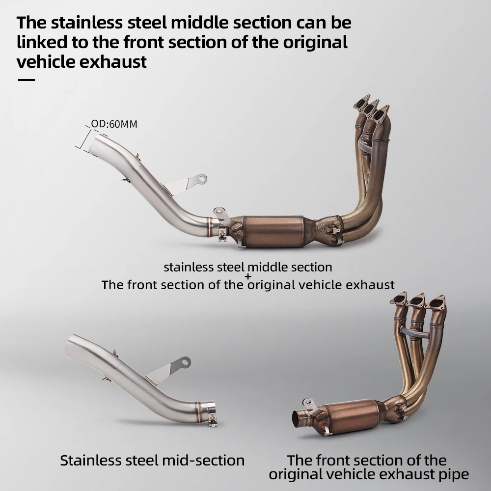 Slip On Speed Triple 1200RS 1200RR 1200 RR RS Triple1200RS Exhaust System Modified Muffler Escape Tail Pipe
Slip On Speed Triple 1200RS 1200RR 1200 RR RS Triple1200RS Exhaust System Modified Muffler Escape Tail Pipe