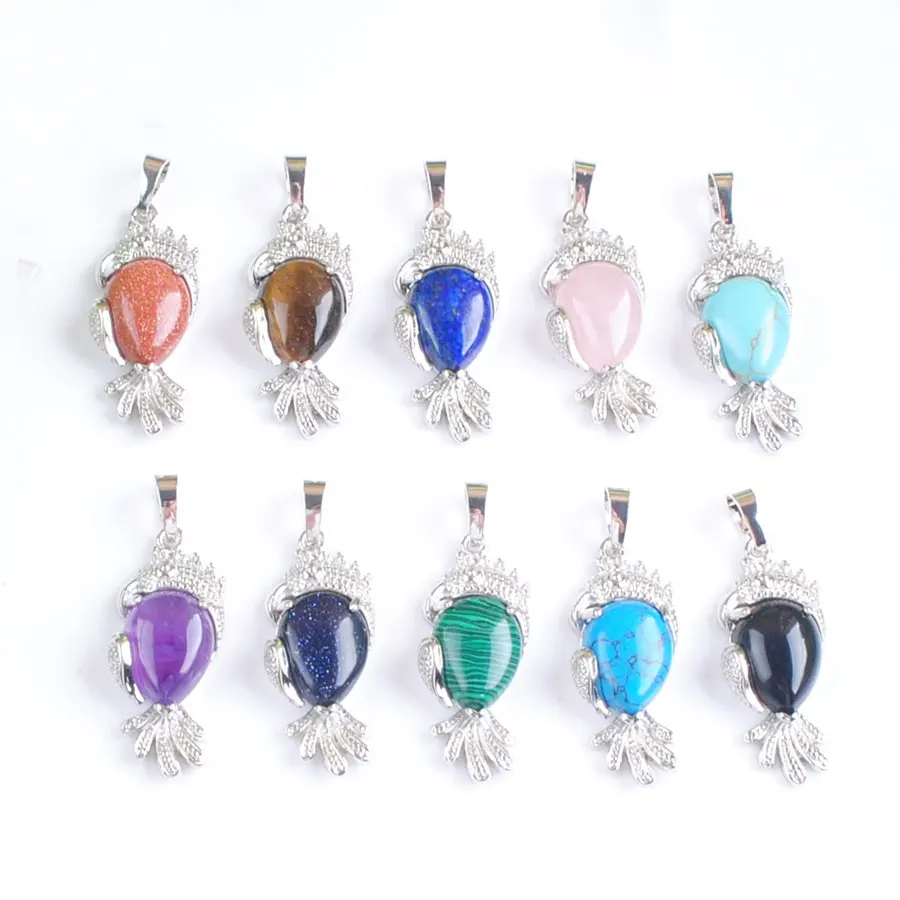 New Arrivals 2024 Cute Natural Gemstones Pendants Alloy Metal Amulet Stone Reiki Charm Jewelry Good Quality Mixed 10Pcs DBN505
New Arrivals 2024 Cute Natural Gemstones Pendants Alloy Metal Amulet Stone Reiki Charm Jewelry Good Quality Mixed 10Pcs DBN505