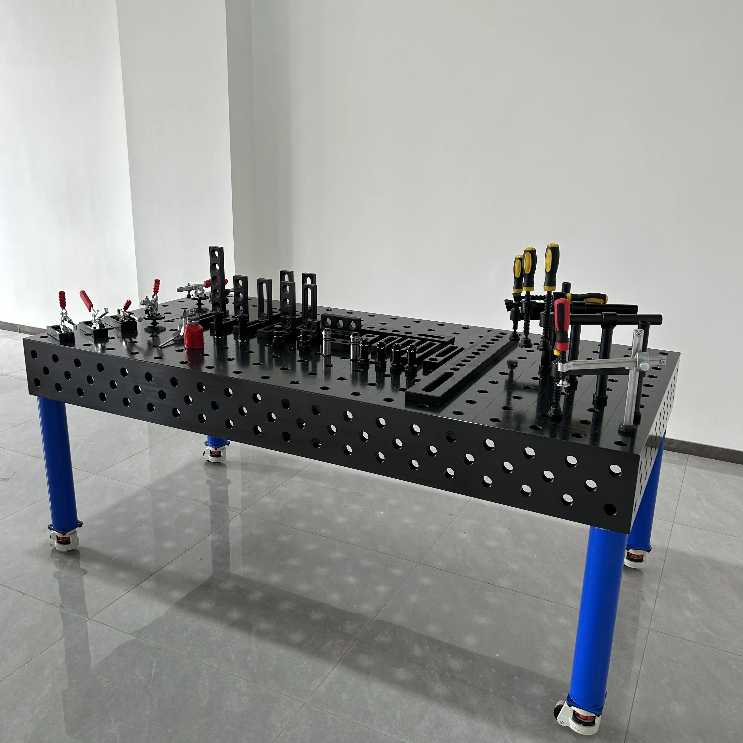 3D Welding Table Cast Iron/Steel Nitrided Surface Precision Clamping System Efficient Metal Fabri ion Soldering Station
3D Welding Table Cast Iron/Steel Nitrided Surface Precision Clamping System Efficient Metal Fabri ion Soldering Station