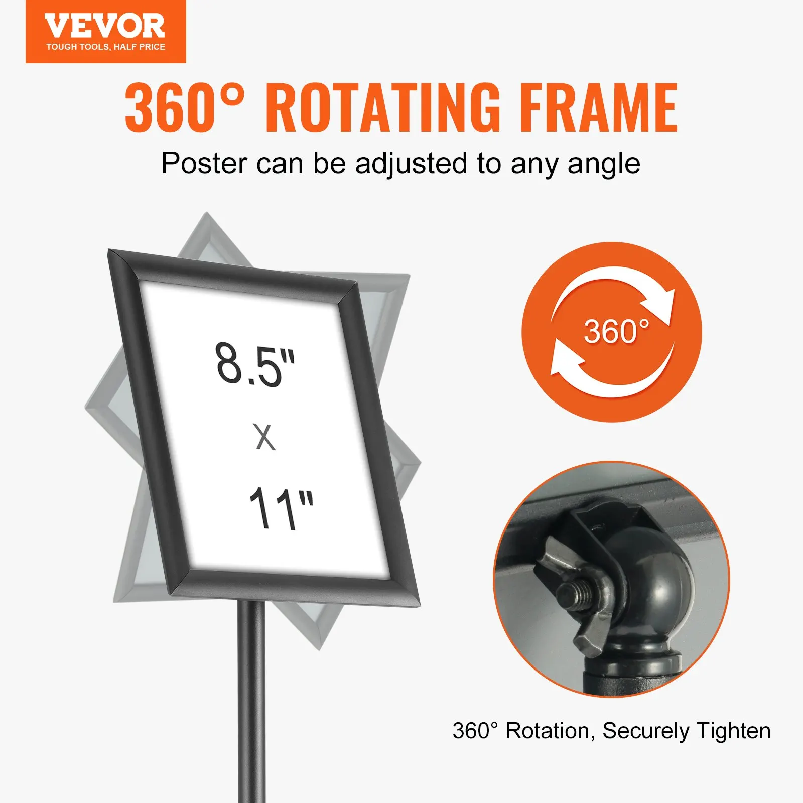 Pedestal Sign Holder, 8.5 X 11 Inch Vertical And Horizontal Adjustable Poster Stand, Heavy-Duty Floor Standing Sign Holder With
Pedestal Sign Holder, 8.5 X 11 Inch Vertical And Horizontal Adjustable Poster Stand, Heavy-Duty Floor Standing Sign Holder With