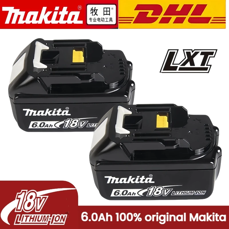 100% Original Makita Battery18V 6Ah Rechargeable tool Lithium Battery BL1860,for Makita drill DAS180 DRT50,with LED Indicator
100% Original Makita Battery18V 6Ah Rechargeable tool Lithium Battery BL1860,for Makita drill DAS180 DRT50,with LED Indicator