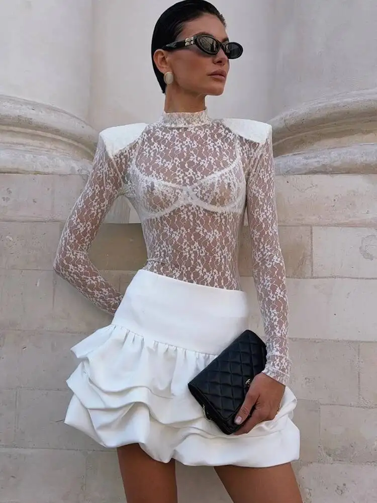 Fantoye водолазка сексуальное прозрачное кружевное женское боди черное боди с длинным рукавом и высокой талией осеннее тонкое элегантное вечерние Клубная одежда
Fantoye водолазка сексуальное прозрачное кружевное женское боди черное боди с длинным рукавом и высокой талией осеннее тонкое элегантное вечерние Клубная одежда