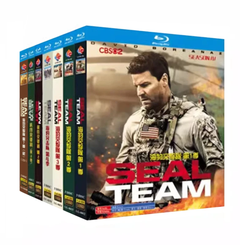 SEAL Team Season 1-7 Blu-ray Disc
SEAL Team Season 1-7 Blu-ray Disc