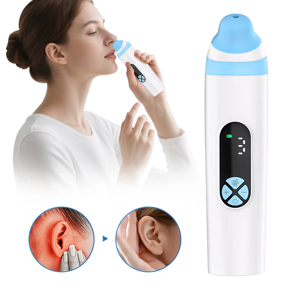 Electric Ear Pressure Reliever Eustachian Tube Unclogger Balancing Ear Pressure Relieve Tinnitus Ear Pressure Relief Device
Electric Ear Pressure Reliever Eustachian Tube Unclogger Balancing Ear Pressure Relieve Tinnitus Ear Pressure Relief Device