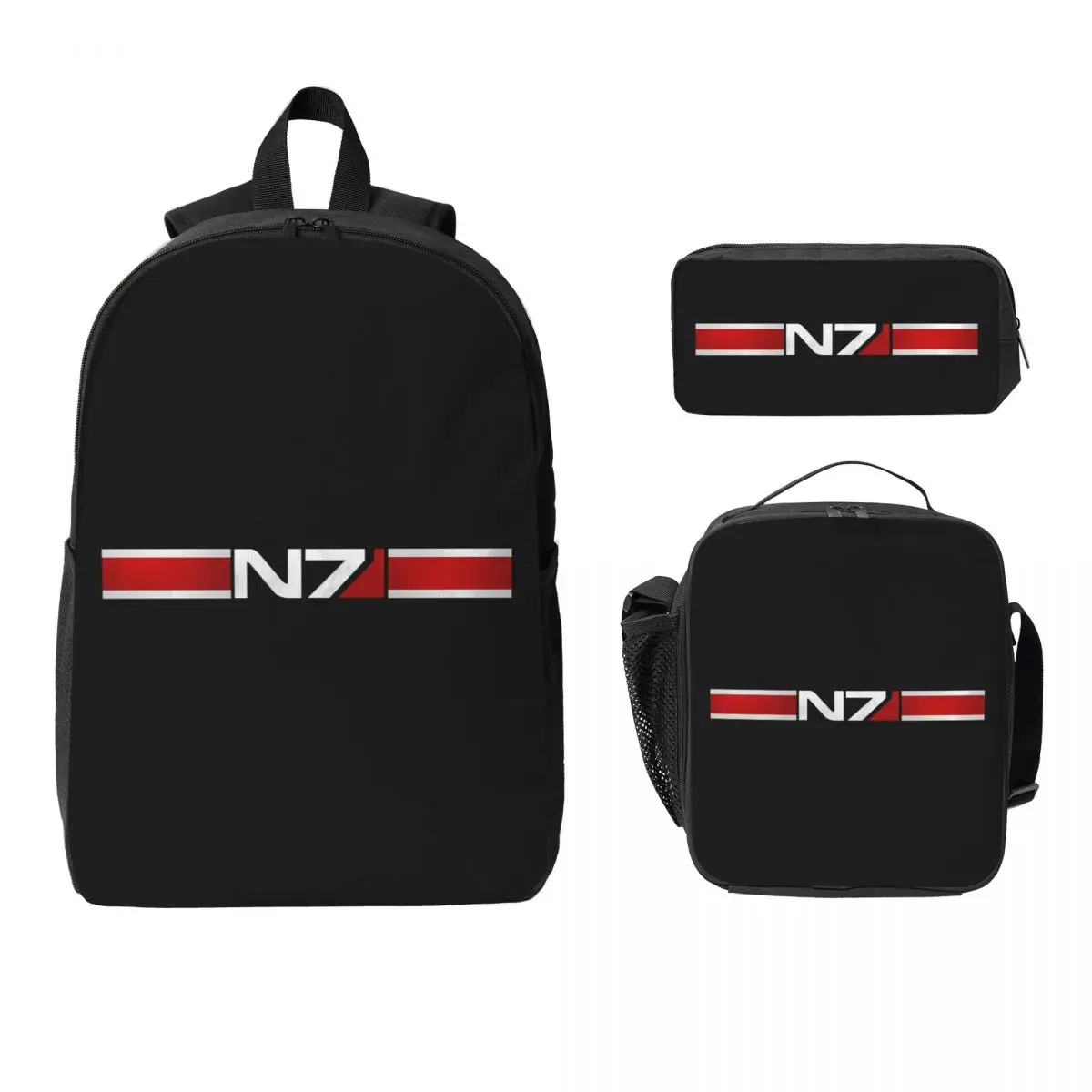 Armor Alliance Military Mass Effect N7 Backpack BookBag School Bag Laptop Shoulder Bags 3ps Insulated Lunch Bag Pencil Case
Armor Alliance Military Mass Effect N7 Backpack BookBag School Bag Laptop Shoulder Bags 3ps Insulated Lunch Bag Pencil Case