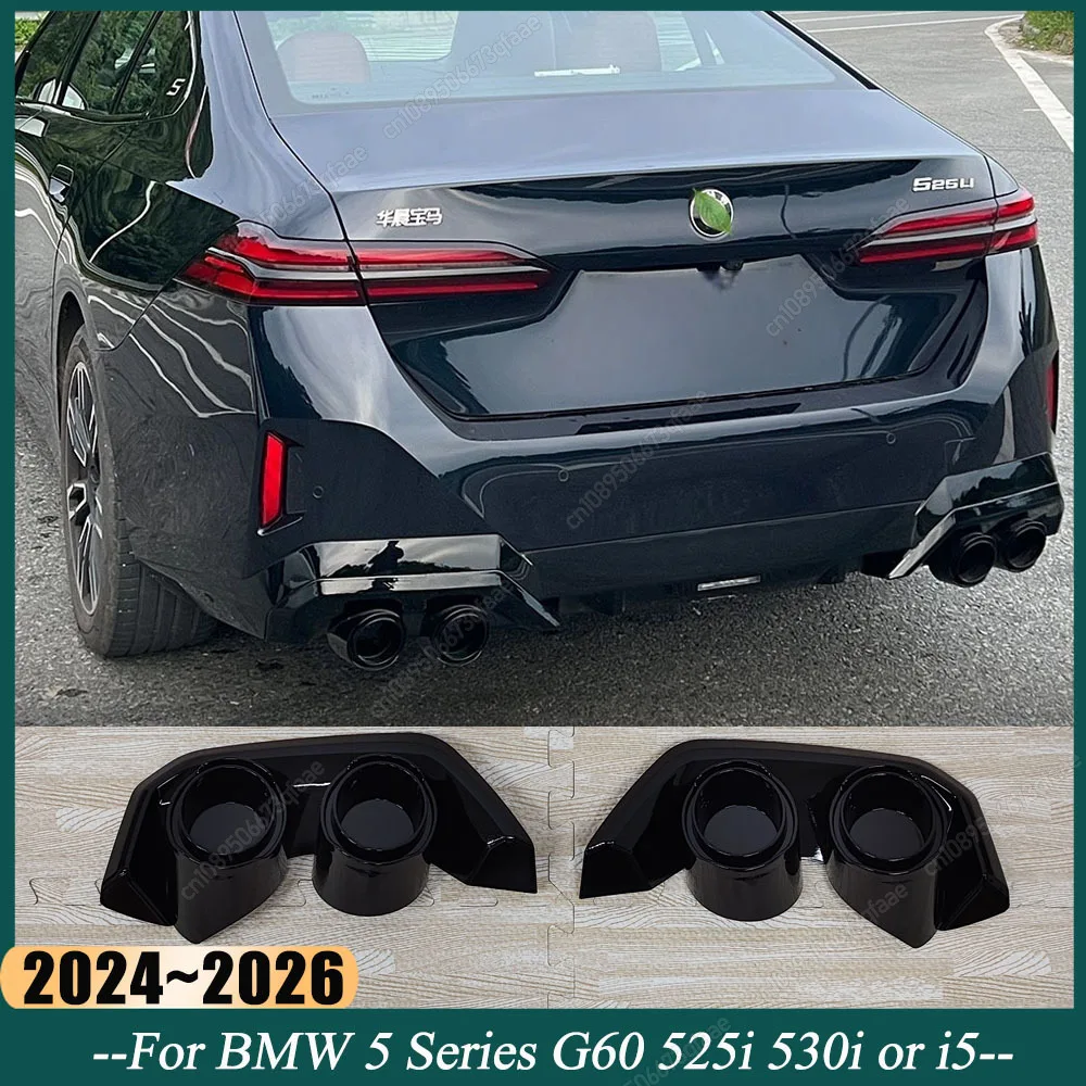 2Pcs Sport Exhaust Decoration Cover Pipe Trim For BMW 5 Series G60 or i5 2024-2026 Tuning Accessories Body Kit Exterior Part
2Pcs Sport Exhaust Decoration Cover Pipe Trim For BMW 5 Series G60 or i5 2024-2026 Tuning Accessories Body Kit Exterior Part