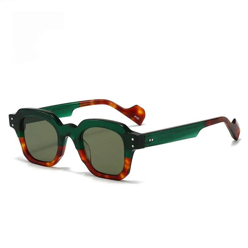 Vintage Acetate Sunglasses For Men Women High Quality Handmade Square Eyewear Fashion Driving Tourism Eyeglasses UV400
Vintage Acetate Sunglasses For Men Women High Quality Handmade Square Eyewear Fashion Driving Tourism Eyeglasses UV400