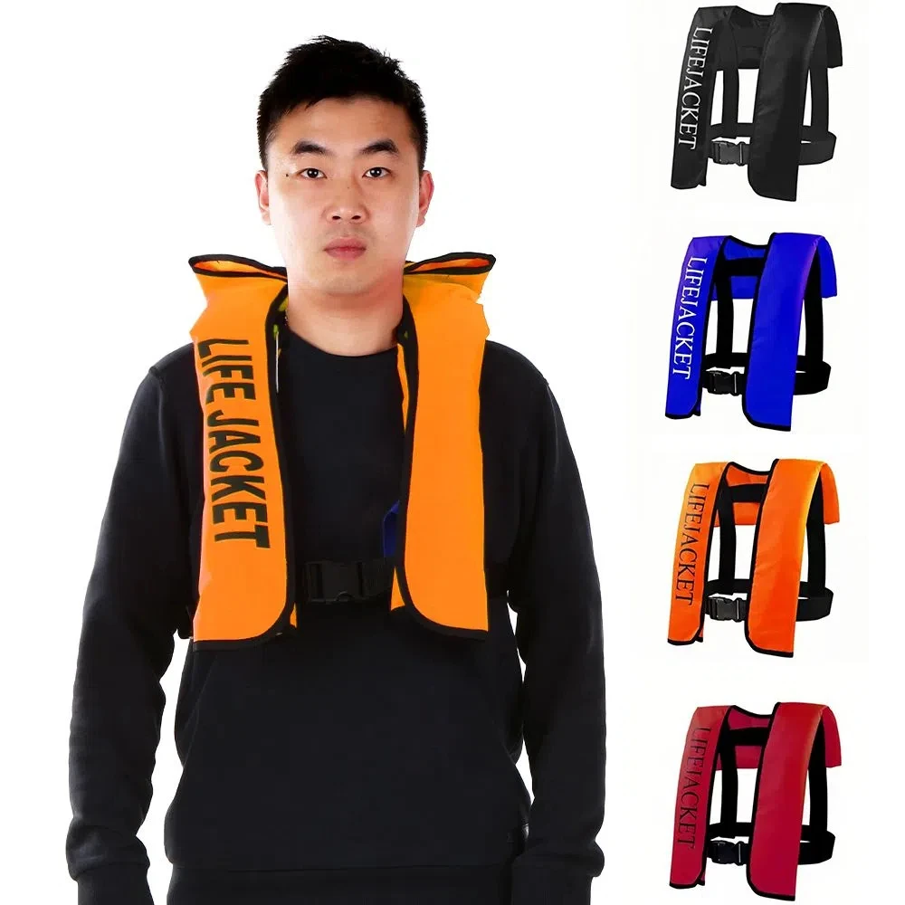 Automatic/Manual Inflatable Life Jacket Professional Ultra-Thin Life Jacket Vest Hanging Neck Safe Ship Life Vest Water Sport
Automatic/Manual Inflatable Life Jacket Professional Ultra-Thin Life Jacket Vest Hanging Neck Safe Ship Life Vest Water Sport