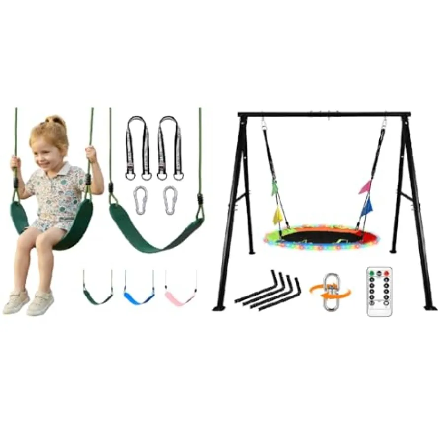 Heavy Duty Swing Seat for outdoor playground use, polyethylene material, blue color, 440lbs capacity and weather-resistant desi
Heavy Duty Swing Seat for outdoor playground use, polyethylene material, blue color, 440lbs capacity and weather-resistant desi