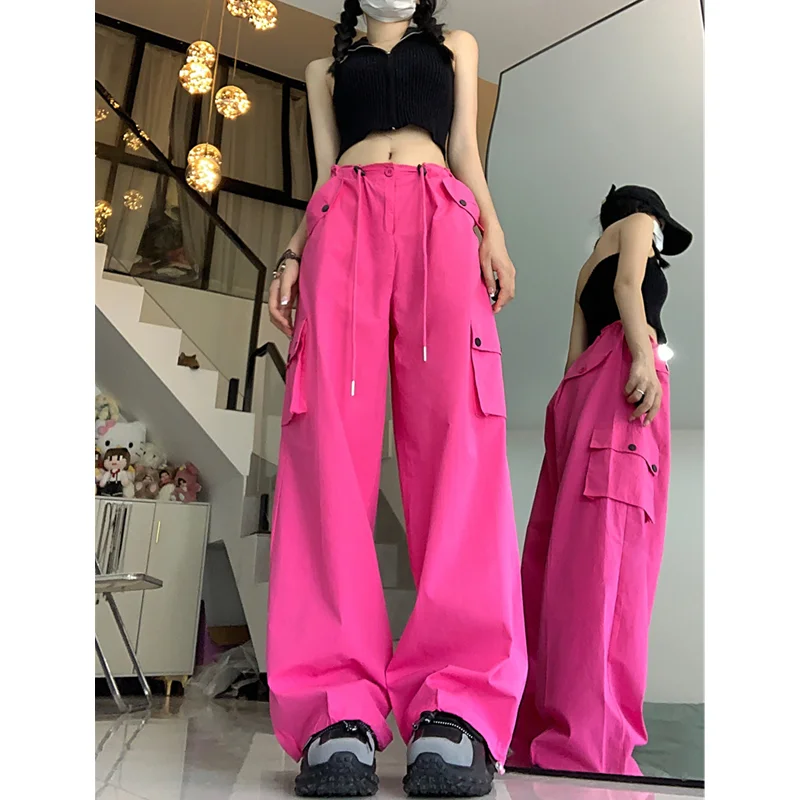 Y2K Cargo Pants Women Baggy Trousers 2023 Fall Streetwear Fairycore Oversized Pants Vintage Casual Fashion Loose Sweatpants
Y2K Cargo Pants Women Baggy Trousers 2023 Fall Streetwear Fairycore Oversized Pants Vintage Casual Fashion Loose Sweatpants