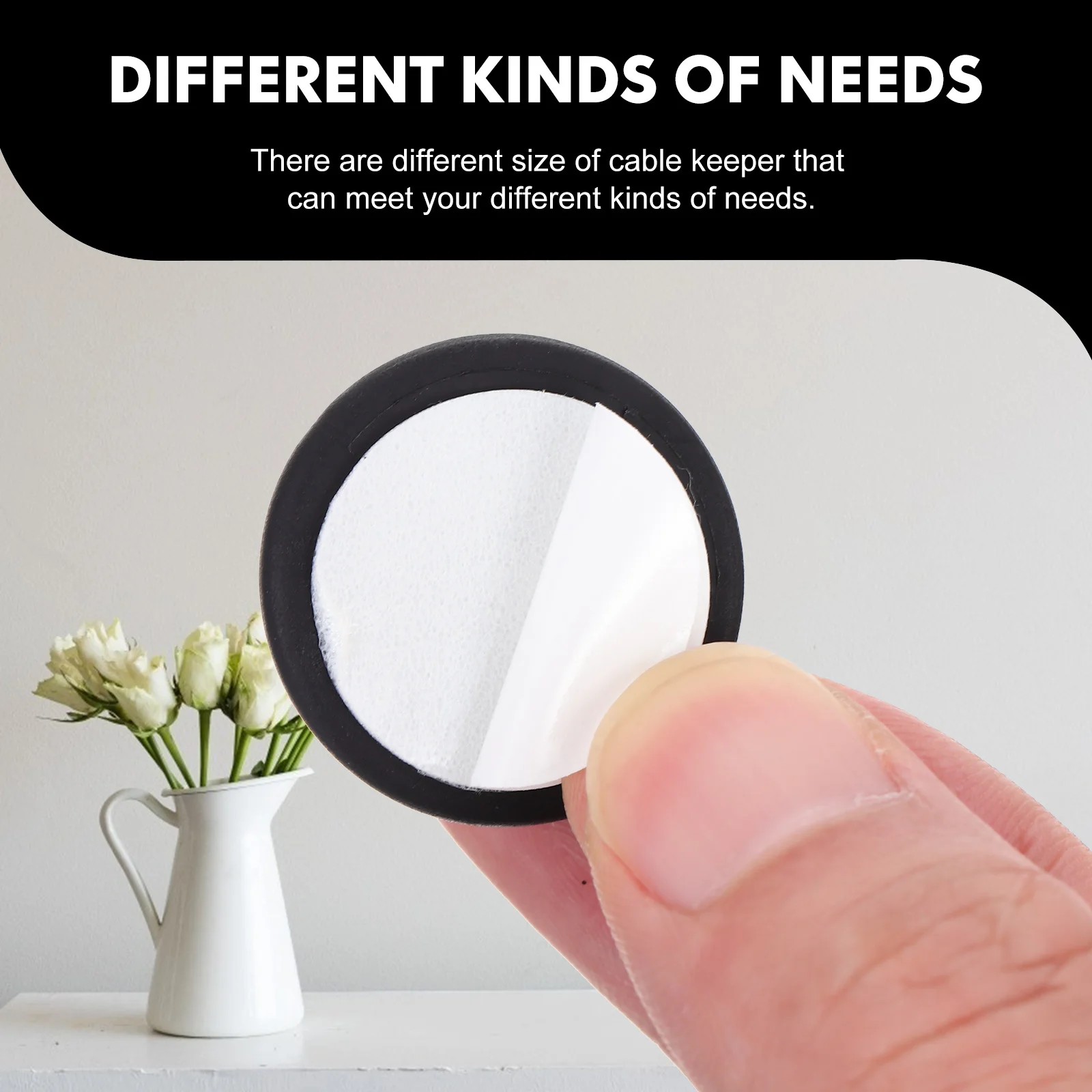 Keeper Data Cable Clamp Fixing Device Wire Holder for Desk Appliances Tpr Cord Organizers
Keeper Data Cable Clamp Fixing Device Wire Holder for Desk Appliances Tpr Cord Organizers