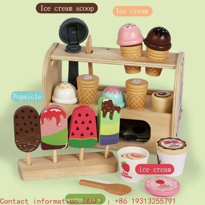 【Best-selling】Ice Cream Cart Pretend Play Toy Set with Cones Scoop & Toppings Role Play Gift for Kids
【Best-selling】Ice Cream Cart Pretend Play Toy Set with Cones Scoop & Toppings Role Play Gift for Kids