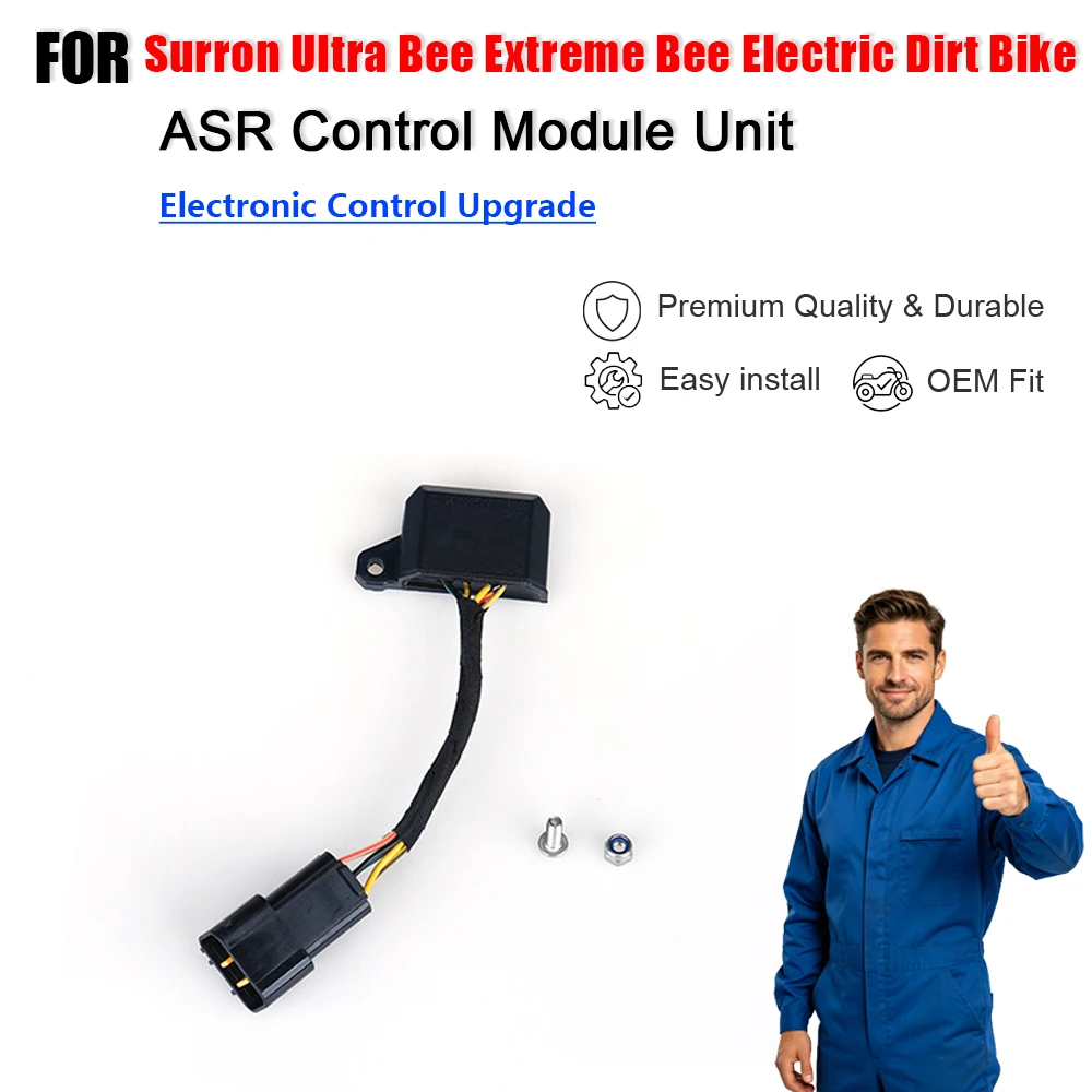 ASR Control Module Unit for Surron Ultra Bee Extreme Bee Electric Dirt Bike Replacement
ASR Control Module Unit for Surron Ultra Bee Extreme Bee Electric Dirt Bike Replacement