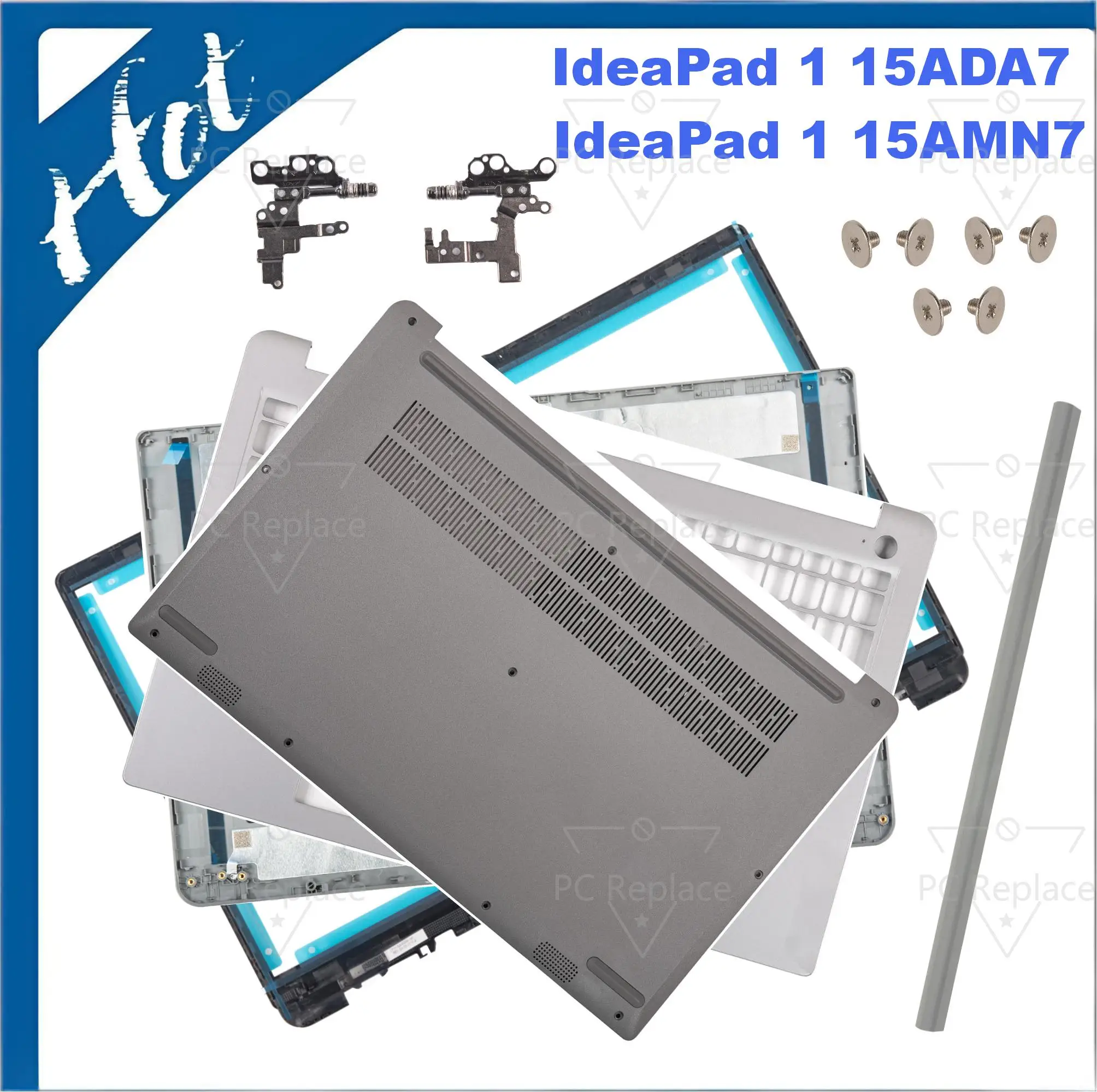 Replace Cover For IdeaPad 1 15ADA7 1 15AMN7 1-15IAU7 1-15IJL7 2022 Back Cover 5CB1F36621 Frame Hinges Upper base cover
Replace Cover For IdeaPad 1 15ADA7 1 15AMN7 1-15IAU7 1-15IJL7 2022 Back Cover 5CB1F36621 Frame Hinges Upper base cover