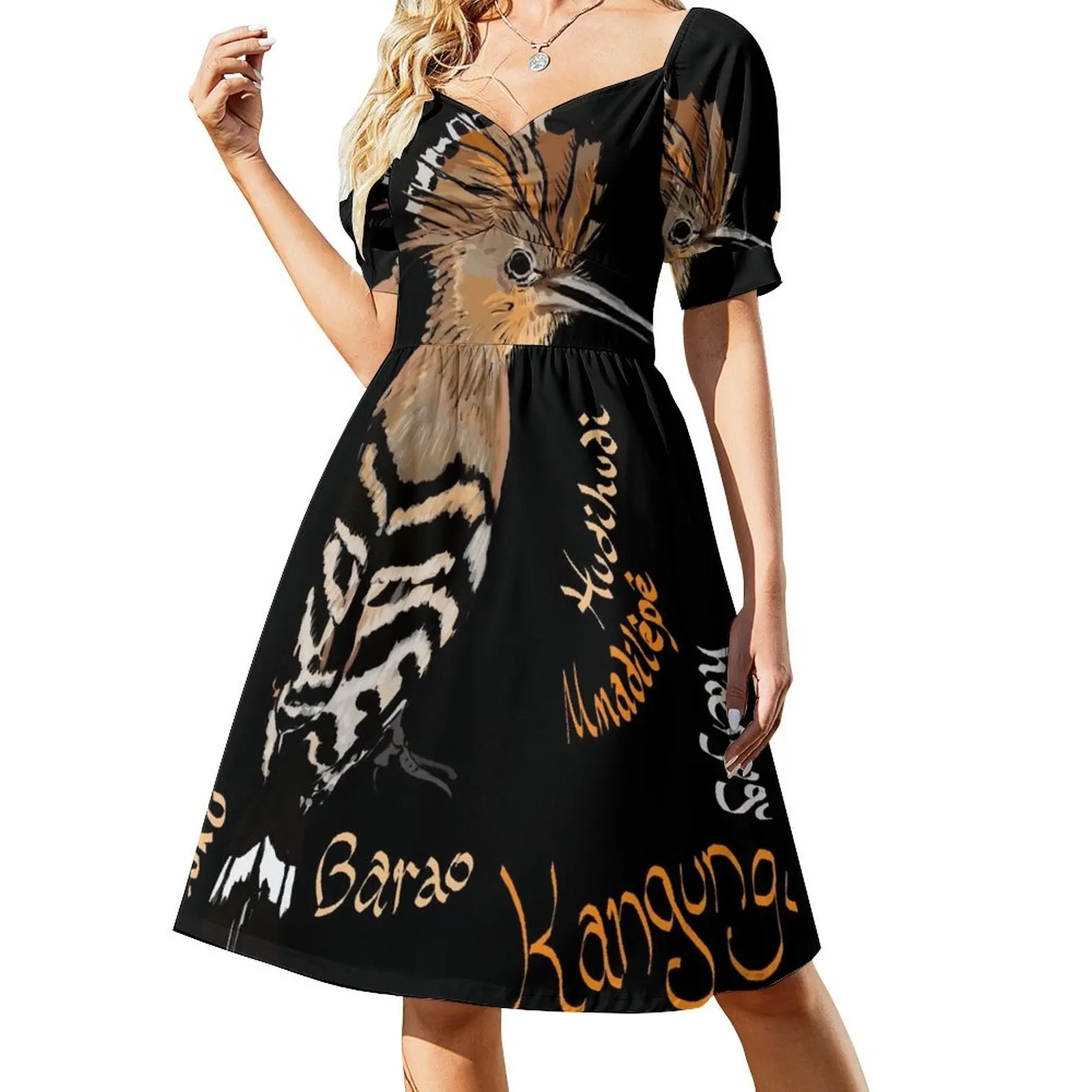 Hoopoe: Upupa epops, hudhud Short-Sleeved Dress women's summer dress 2025 Women's dress party dresses women women
Hoopoe: Upupa epops, hudhud Short-Sleeved Dress women's summer dress 2025 Women's dress party dresses women women