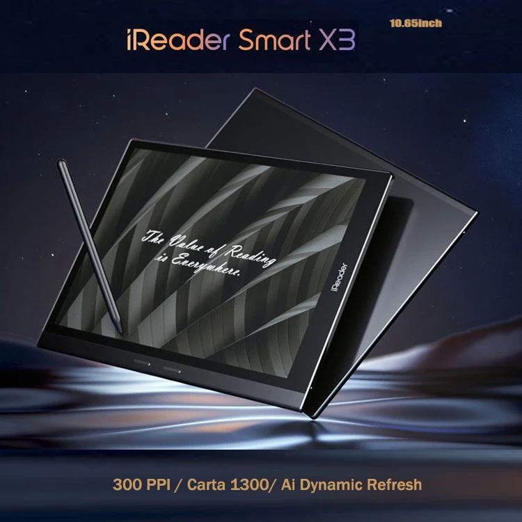 2025 10.65 Inch E-reader Eink Chinese Ebook Readers with Stylus Cheap E-ink Notebook Tablet Android OS with Writing Capacity
2025 10.65 Inch E-reader Eink Chinese Ebook Readers with Stylus Cheap E-ink Notebook Tablet Android OS with Writing Capacity